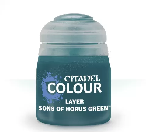 Photo de Citadel Pot de Peinture - Layer Sons of Horus Green (12ml)