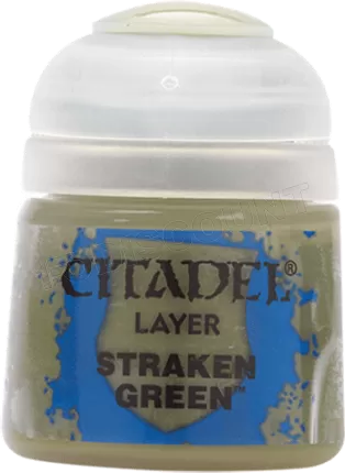 Photo de Citadel Pot de Peinture - Layer Straken Green (12ml)