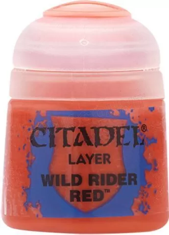 Photo de Citadel Pot de Peinture - Layer Wild Rider Red (12ml)