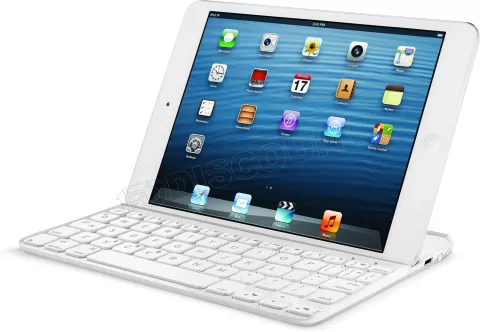 Photo de Clavier Bluetooth Logitech Ultrathin Keyboard pour iPad, Ipad Mini (clavier/coque/support)