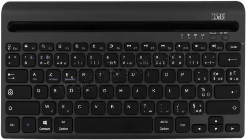 Photo de Clavier Bluetooth T'nB K-Smart pour tablettes et Smartphones (Noir)