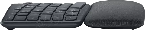 Photo de Clavier ergonomique sans fil Logitech K860 (Noir)