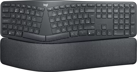 Photo de Clavier ergonomique sans fil Logitech K860 (Noir)