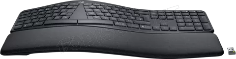 Photo de Clavier ergonomique sans fil Logitech K860 (Noir)