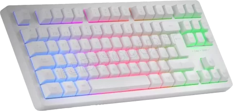 Clavier Gamer Mars Gaming MK023 RGB (Blanc) à prix bas