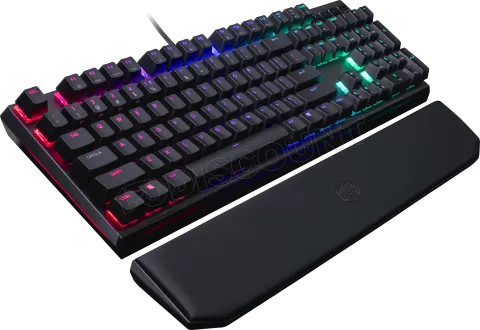 Photo de Clavier Gamer mécanique (Cherry MX Red) Cooler Master MasterKeys MK750 RGB (Noir)