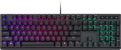 Photo de Clavier Gamer mécanique (Cherry MX Red) Cooler Master MasterKeys MK750 RGB (Noir)
