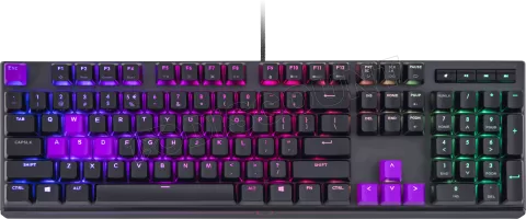 Photo de Clavier Gamer mécanique (Cherry MX Red) Cooler Master MasterKeys MK750 RGB (Noir)
