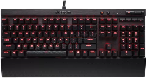 Photo de Clavier Gamer mécanique (Cherry MX Speed) Corsair K70 Rapidfire (Noir)