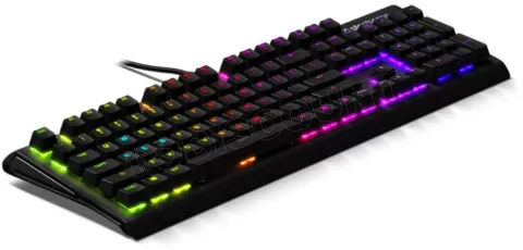 Photo de Clavier Gamer mécanique (Gateron QX2) SteelSeries Apex M750 RGB (Noir)