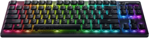 Photo de Clavier Gamer mécanique (Razer Optical Switch Red) Razer DeathStalker V2 Pro Tenkeyless RGB (Noir)
