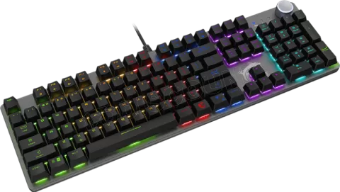 Photo de Clavier Gamer mécanique (Red Switch) MSI Forge GK320 RGB (Noir)