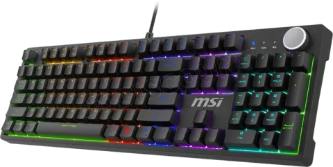 Photo de Clavier Gamer mécanique (Red Switch) MSI Forge GK320 RGB (Noir)