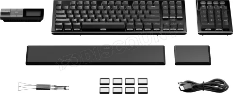 Photo de Clavier Gamer mécanique (Silent Linear) be quiet! Dark Mount RGB (Noir)