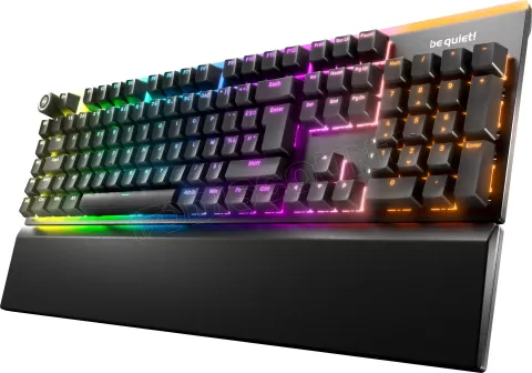 Photo de Clavier Gamer mécanique (Silent Tactile) be quiet! Light Mount RGB (Noir)
