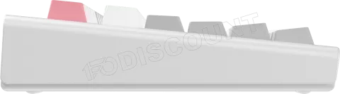 Photo de Clavier Gamer sans fil mécanique (BSON Lavender) 1stPlayer Neo87 RGB (Blanc)