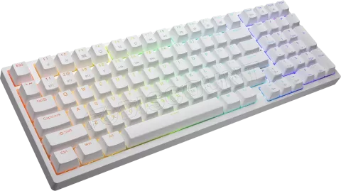 Photo de Clavier Gamer sans fil mécanique Cougar Ultimus Pro RGB (Blanc)