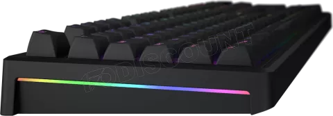 Photo de Clavier Gamer sans fil mécanique (Hator Aurum Linear) Hator Skyfall 100 Pro RGB (Noir)