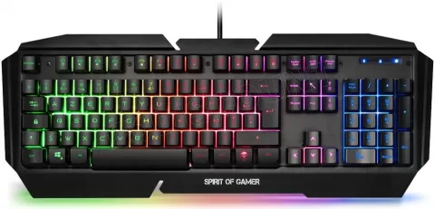 Clavier Gamer Spirit of Gamer Pro-K5 RGB (Noir) à prix bas