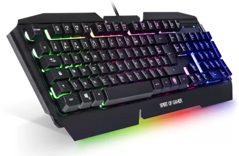 Photo de Clavier Gamer Spirit of Gamer Pro-K5 RGB (Noir)