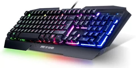 Photo de Clavier Gamer Spirit of Gamer Pro-K5 RGB (Noir)