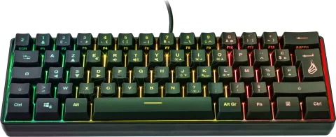 Photo de Clavier Gamer Verbatim SureFire KingPin X1 RGB (Noir)