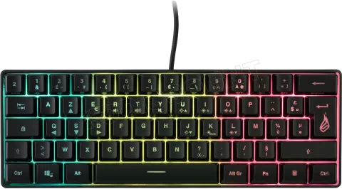 Photo de Clavier Gamer Verbatim SureFire KingPin X1 RGB (Noir)