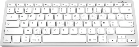 Photo de Clavier sans fil Bluestork Mini Mac (Blanc)