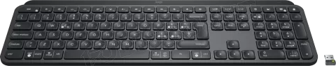 Photo de Clavier sans fil Bluetooth Logitech MX Master Keys Business (Noir)