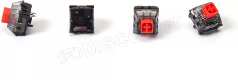 Photo de Clavier sans fil Bluetooth mécanique (Kailh Box V2 Red) Cooler Master MK770 RGB (Vert/Rose/Orange)