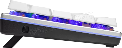 Photo de Clavier sans fil Bluetooth mécanique (TTC Brown) Cooler Master SK622 RGB (Argent)