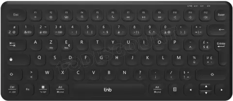 Photo de Clavier sans fil Bluetooth rechargeable T'nB Mini (Noir)
