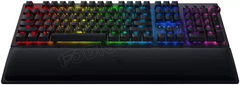 Photo de Clavier sans fil Gamer mécanique (Razer Green) Razer Blackwidow V3 Pro RGB (Noir)