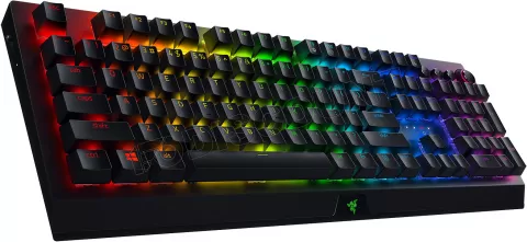 Photo de Clavier sans fil Gamer mécanique (Razer Green) Razer Blackwidow V3 Pro RGB (Noir)