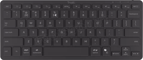Photo de Clavier sans fil Trust Nado II (Noir)