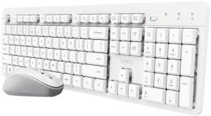Photo de Clavier sans fil Trust Ody II (Blanc)