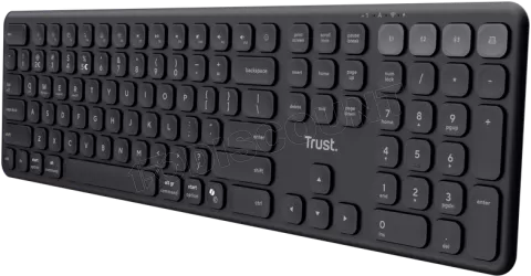 Photo de Clavier sans fil Trust Vaiya (Noir)