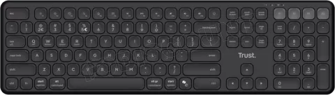 Photo de Clavier sans fil Trust Vaiya (Noir)