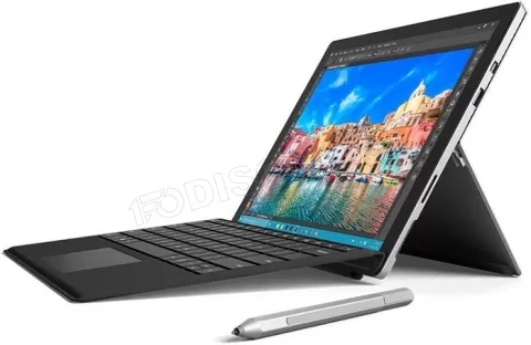 Photo de Clavier Type Cover Microsoft pour Surface Pro (Noir)
