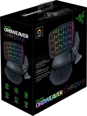 Photo de Clavier/Pad Gamer Razer Orbweaver Chroma (Noir)