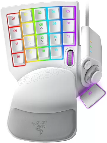 Photo de Clavier/PadGamer Razer Tartarus Pro (Blanc)