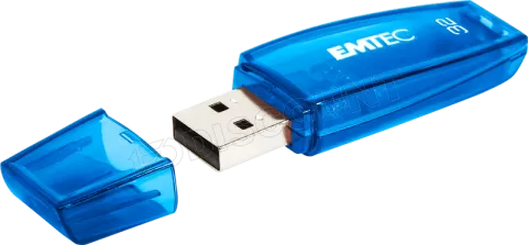 Photo de Clé USB 2.0 Emtec C410 Color Mix - 32Go (Bleu)