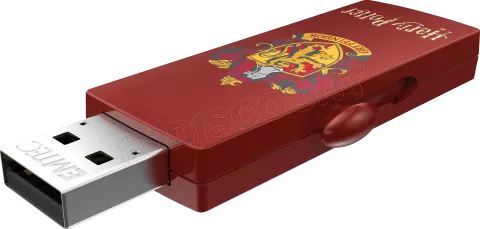 Photo de Clé USB 2.0 Emtec M730 Harry Potter Gryffondor - 32Go (Rouge)