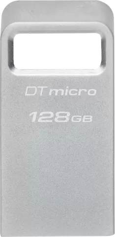 Photo de Clé USB 3.0 Kingston DataTraveler Micro - 128 Go (Argent)