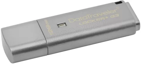 Photo de Clé USB 3.0 sécurisée Kingston DataTraveler Locker+ G3 - 128Go