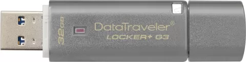 Photo de Clé USB 3.0 sécurisée Kingston DataTraveler Locker+ G3 - 32Go