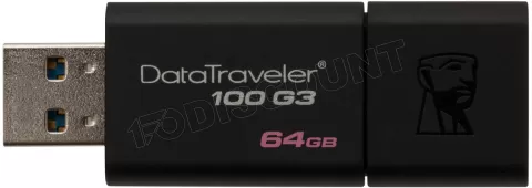 Photo de Clé USB 3.1 Kingston DataTraveler 100 G3 - 64Go