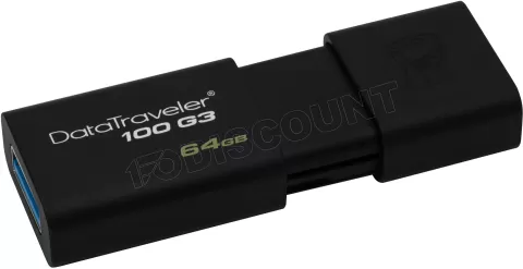 Photo de Clé USB 3.1 Kingston DataTraveler 100 G3 - 64Go