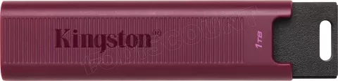 Photo de Clé USB 3.1 Kingston DataTraveler Max - 1To (Rouge)