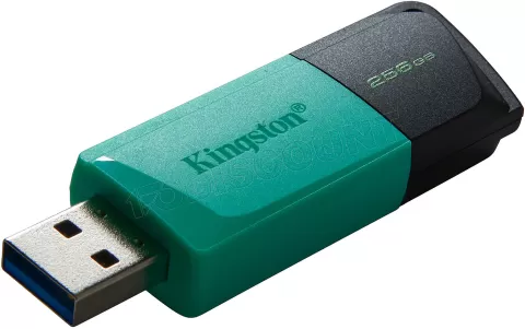 Photo de Clé USB 3.2 Kingston DataTraveler Exodia M - 256Go (Turquoise/Noir)
